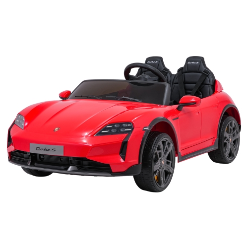 Autko dla dzieci Porsche Taycan Turbo S Czerwony BDM0988.CR